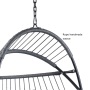 Yoho wholesale high quality Patio Outdoor rattan Swing Hanging Chair Seat Furniture Outdoor Patio Folding Swing Chair