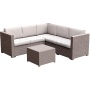 Outdoor moden wicker chair sofa garden outdoor courtyard leisure wicker sofa combination furniture