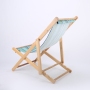 3 Position adjust beach chair outdoor lounge modern chair wood comfortable folding wooden deck chair