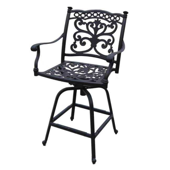 Modern Design Outdoor 5 year guarantee leisure Swivel chair Patio Furniture Garden Personal Chair Metal