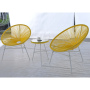 Indoor Outdoor Rattan Acapulco Woven Lounge Chair, All-weather Patio Pear Shaped Weave Chair,colorful Acapulco Accent Chair