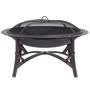 Outdoorfire pit propane Garden Patio Modern Round Bowl BBQ Fire Pit Burning Customized Garden Backyard Fire Bowl