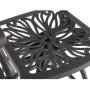 Outdoor Garden Patio All-Weather Hot Sale Beautiful Cast Aluminium Furniture swivel dining chair high back