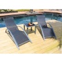 Yoho Hot sale modern beach chaise lounge  Luxury Sun Bed Lounger Patio Sun lounger