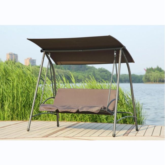 YOHO Hot Sale wholesale Outdoor patio swings garden hanging chair leisure kids swing hanging chair with canopy