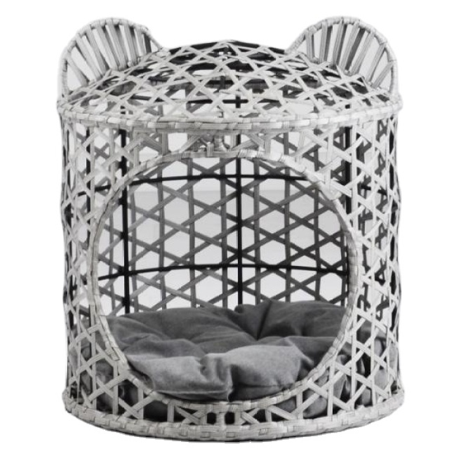 YOHO New Arrival Pet beds cool Handwoven oval shape waterproof ped house cat dog bed house net pet basket