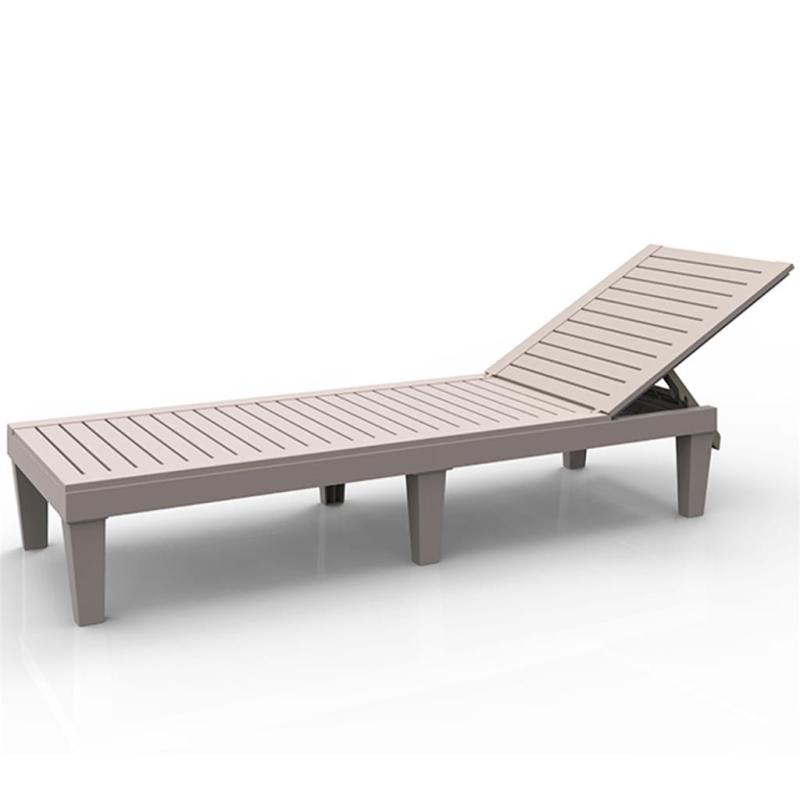 YOHO Hot Sale High Quality Patio Pool Garden Outdoor Modern Plastic Furniture Resin chaise Sun lounger