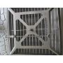 Outdoor garden patio backyard heavy metal steel wood burning fire pits