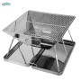 outdoor aluminum portable kitchen camping picnic charcoal BBQ barbecue grill set
