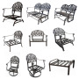Outdoor Patio waterproof cushion Restaurant chairs