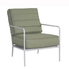 YOHO Outdoor Garden armchair Full aluminum PVC strap chair  patio garden chairs for outside