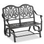Outdoor playground Cast Aluminum Bench Aluminum Garden Used Park Benches