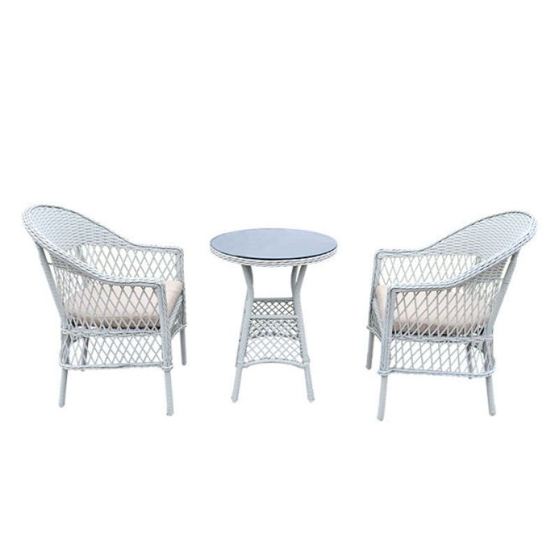 Yoho garden  rattan table and chair set outdoor bistro set  rattan patio sofa set