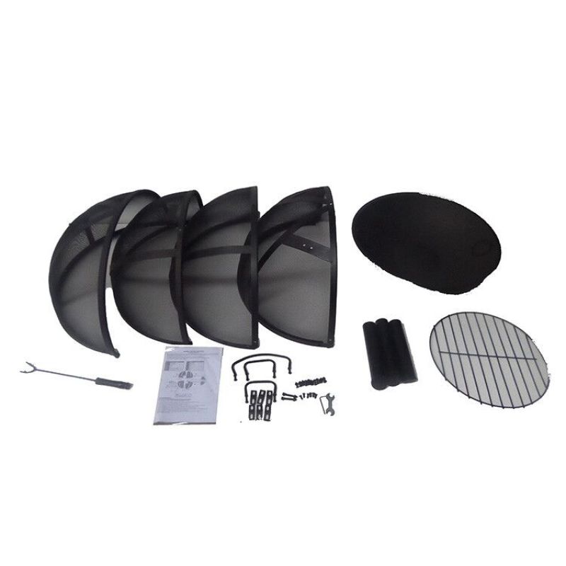 Unique sphere Ball garden grill garden fire pit outdoor fireplace