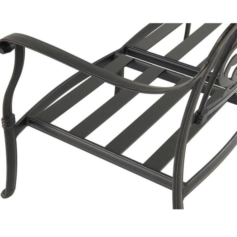 Classical Cast Aluminum Chair Outdoor Dining  Garden Die Casting Aluminum Dining Chair