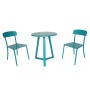 Yoho In Stock Steel Bistro Set Outdoor Garden Furniture PE Rattan Garden Set
