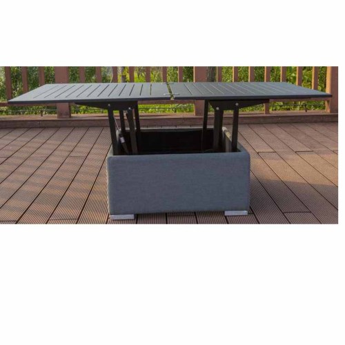 Hot Sale folding  table patio adjustable aluminum tube table