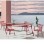 Yoho 7 pcs 6 seater outdoor dining room tables and chairs garden sets