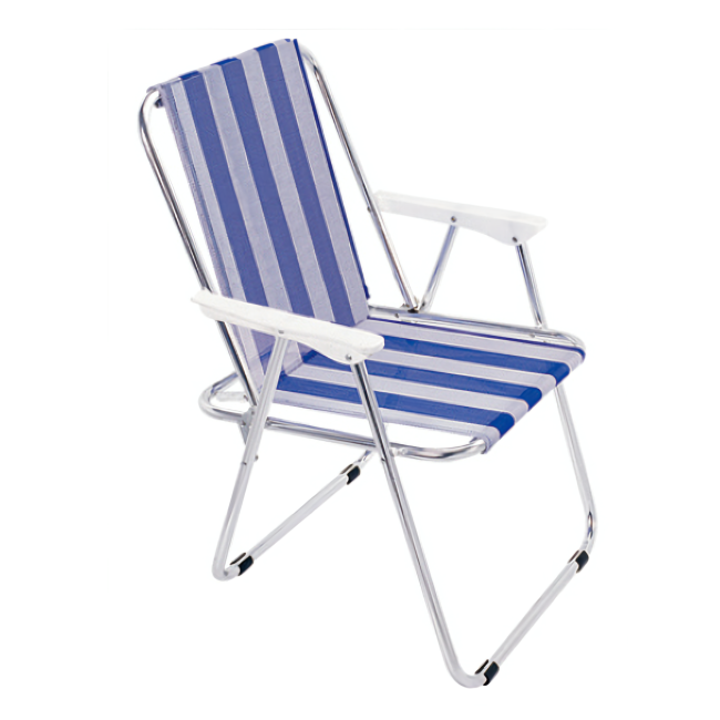 Outdoor Beach Pool Garden Folding chair Aluminum frame sling back folding chair Leisure facility sun llunger adjustable