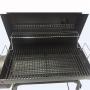 Trolley  BBQ grills wood fuel steel charcoal smoker