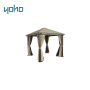 Party polycarbonate panel gazebo tent aluminum hardtop garden gazebo