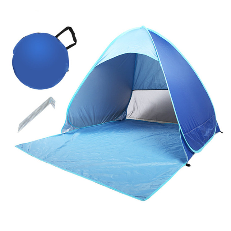 OEM Beach Stock Colors Sun Shelter Pop Up Tents Camping Outdoor 2 Season Lightweight Backpacking Family Dome Waterproof Tent