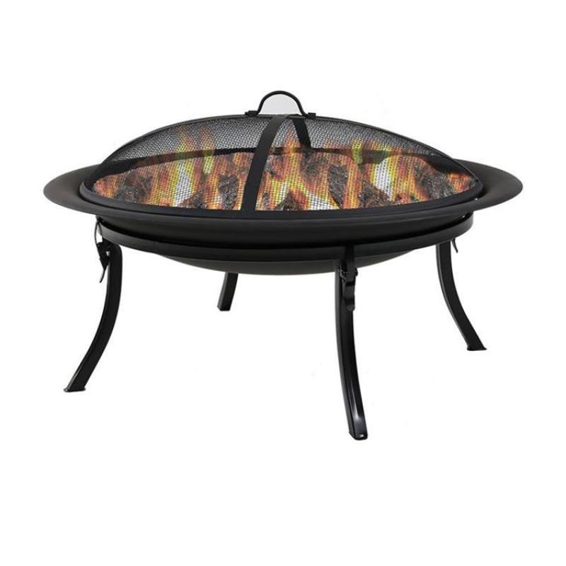 Patio Furniture outdoor brazier garden Fire Pit steel fire bowl with poker
