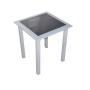 Hot Sale Plastic Folding Acrylic Place Card Stand With Slot Outdoor Table