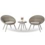 Outdoor Modern Luxury Patio Rattan Chairs and Table Garden Furniture Set Rattan / Wicker