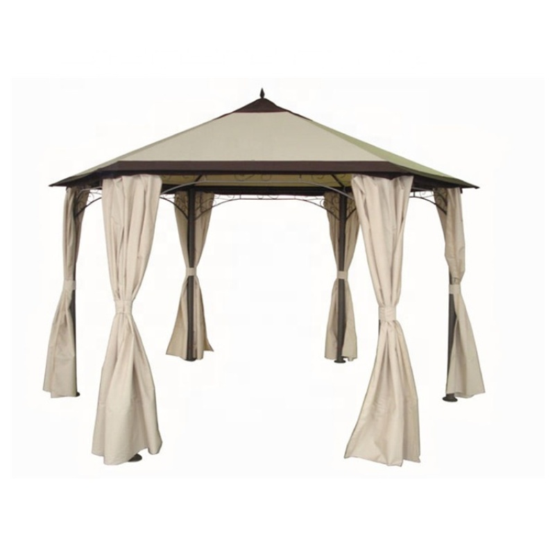 Movable outdoor garden patio aluminum sun shade gazebo garden roof pergola aluminium outdoor gazebo tent