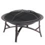 Outdoorfire pit propane Garden Patio Modern Round Bowl BBQ Fire Pit Burning Customized Garden Backyard Fire Bowl