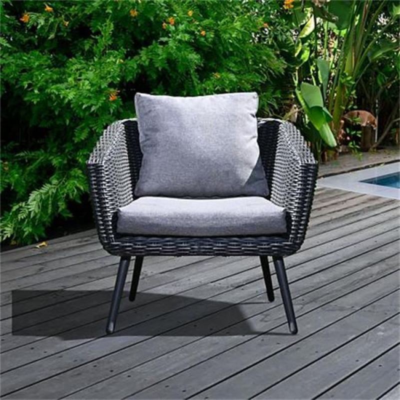Outdoor Furniture Wicker Sofa Sets PE Rattan With 5 Seater KD Sofa And Table Garden Set
