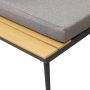 Yoho Hot Sale KD Aluminum Frame Plywood 4pc Sofa Set Outdoor furniture Garden Set L shape Garden Sofa Set Furniture