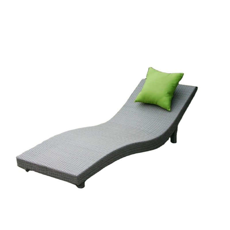 High quality outdoor  furniture new designs aluminum sun lounger