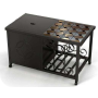 Yoho Metal Outdoor Fire Pit Wholesale Charcoal BBQ Grill Outdoor Backyard Patio Fire Pit
