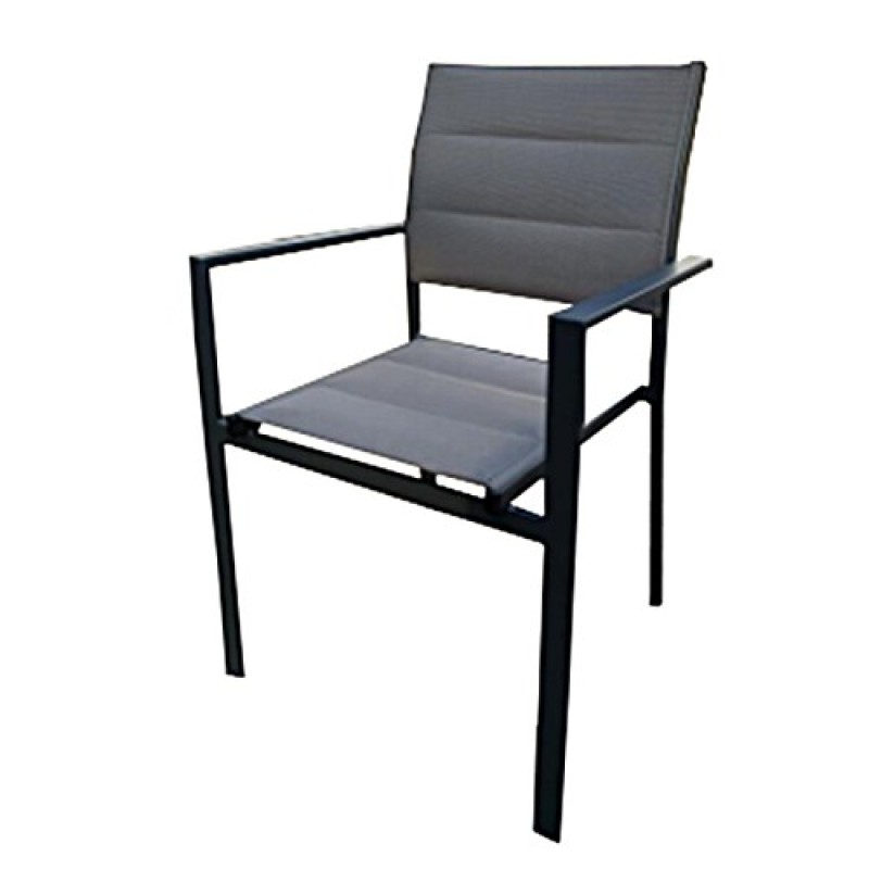 Outdoor Patio sofa garden chair waterproof aluminum chair with armrest sets