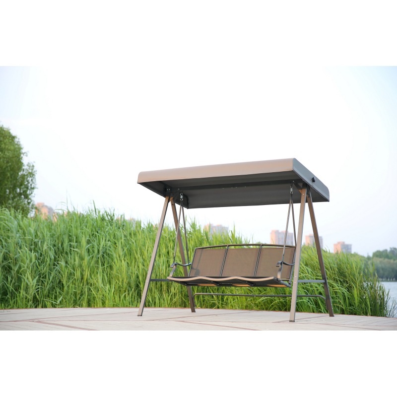 YOHO Hot Sale Outdoor patio garden hanging chair swing set outdoor leisure Patio swings with canopy for kids