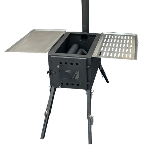 BBQ Grill Outdoor Camping Charcoal/wood Portable Folding Fire Pit Moveable Modern design with stand