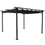 YOHO High Quality Outdoor Pergola Movable type sunshade Roof, garden arches arbours pergolas outdoor gazebo
