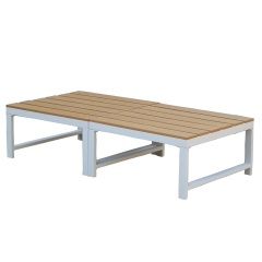 YOHO wholesale color customized lightweight cheap folding Portable table plastic table for events with HDPE top