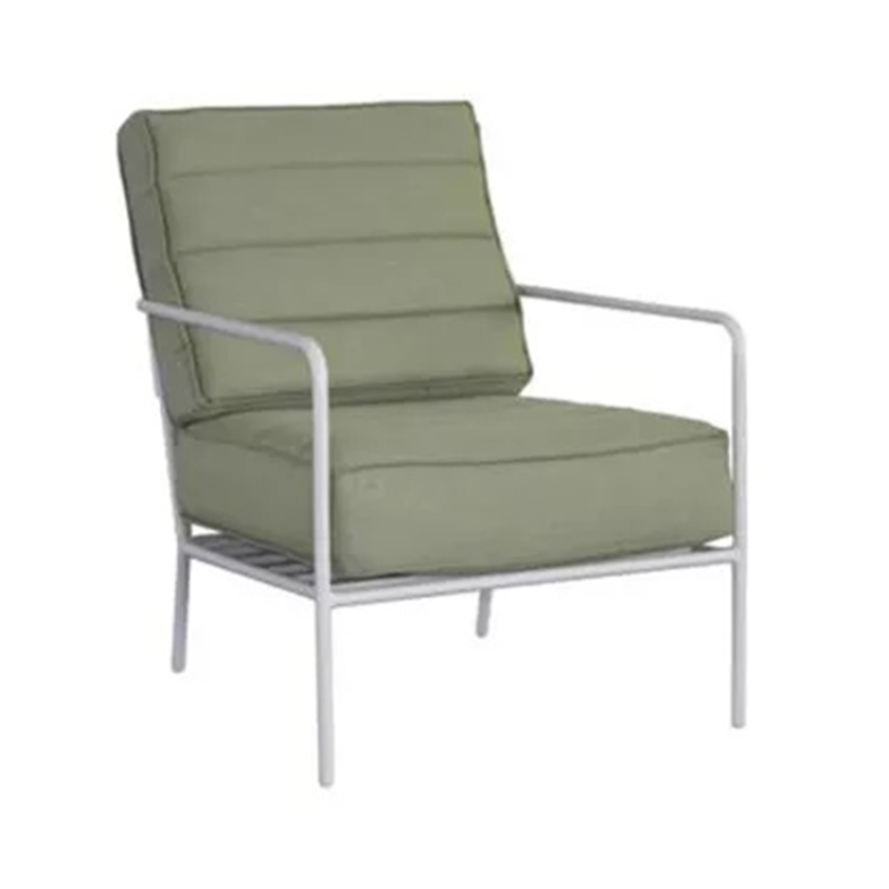 Outdoor Patio sofa garden chair waterproof aluminum chair with armrest sets