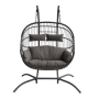Morden Wicker Egg Chair Garden Furniture Pretty Hanging Egg Chair With Stand