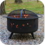 YOHO Hot sale Outdoor Fire pit BBQ grill Patio Backyard Party Charcoal wood Family Use Warming Burning Fire place