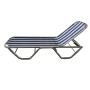 Poolside chaise lounge garden lounger chair aluminum beach chaise lounge