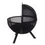 Unique sphere Ball garden grill garden fire pit outdoor fireplace