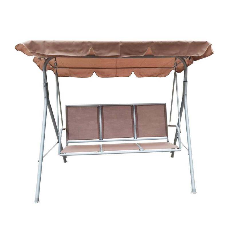 Outdoor garden patio furniture swing for adults outdoor three seater swing