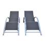 Yoho Hot sale modern beach chaise lounge  Luxury Sun Bed Lounger Patio Sun lounger