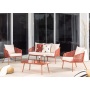 Yoho Hot Sale  Garden Sofa Set Furniture 4pcs Conversation Garden Sofa Set