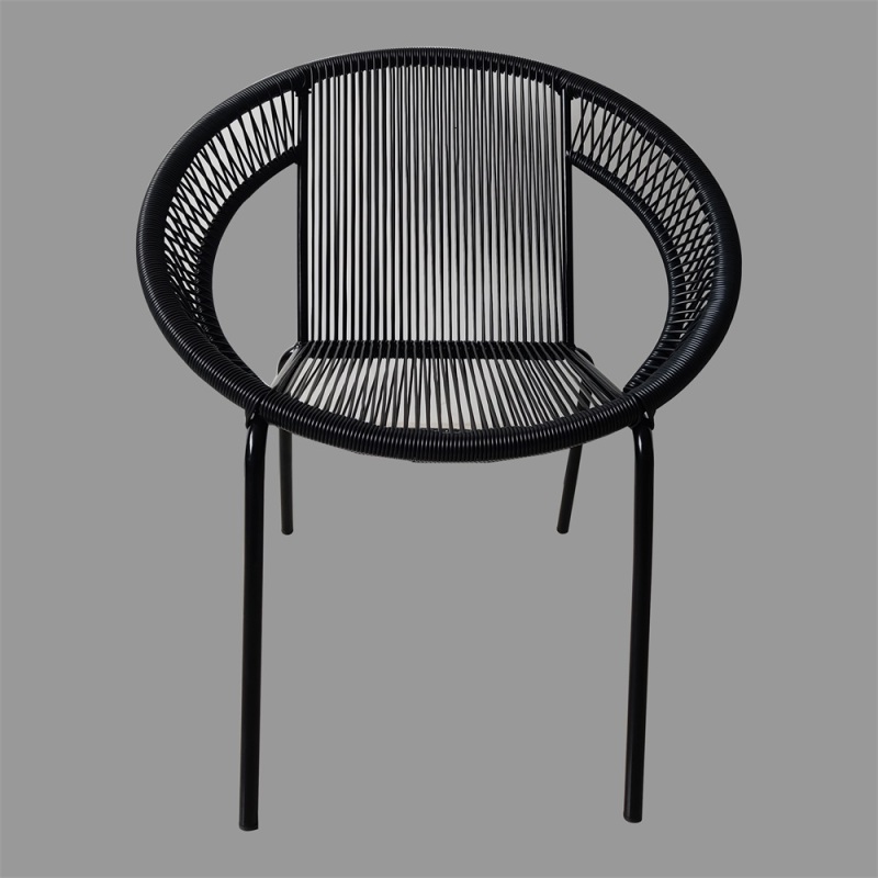 Outdoor Garden rattan Woven dining Chair Bistro garden rattan chair