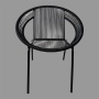 Outdoor Garden rattan Woven dining Chair Bistro garden rattan chair